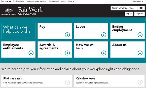 fair work ombudsman australia